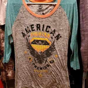 American fighter shirt